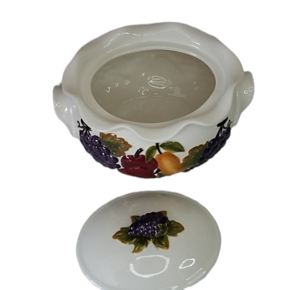 Sonoma Villa, Bean Pot /Casserole New 3 1/4 quarts Celebrating Home Interiors - Picture 6 of 12
